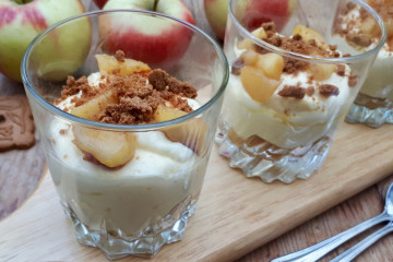 Tiramisu gebakken appel speculaas