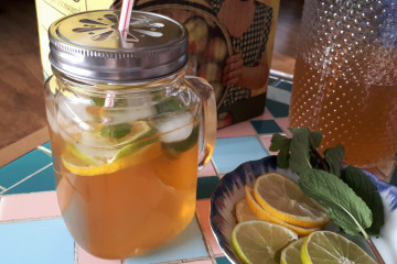 Verfrissende appel-citrus mocktail 